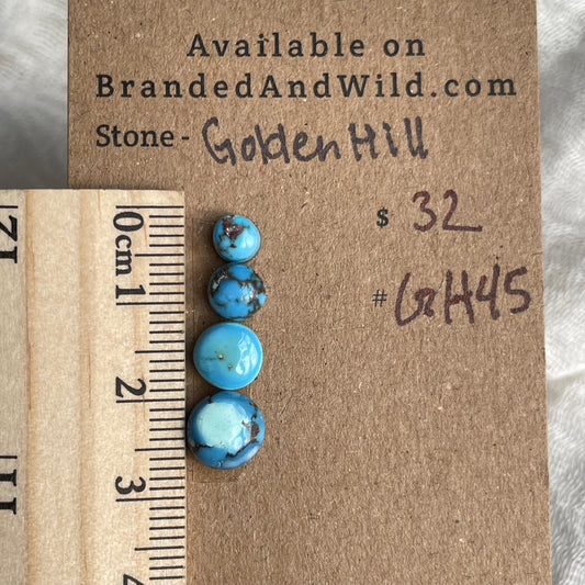 Golden Hill Turquoise Cabochon - GH45