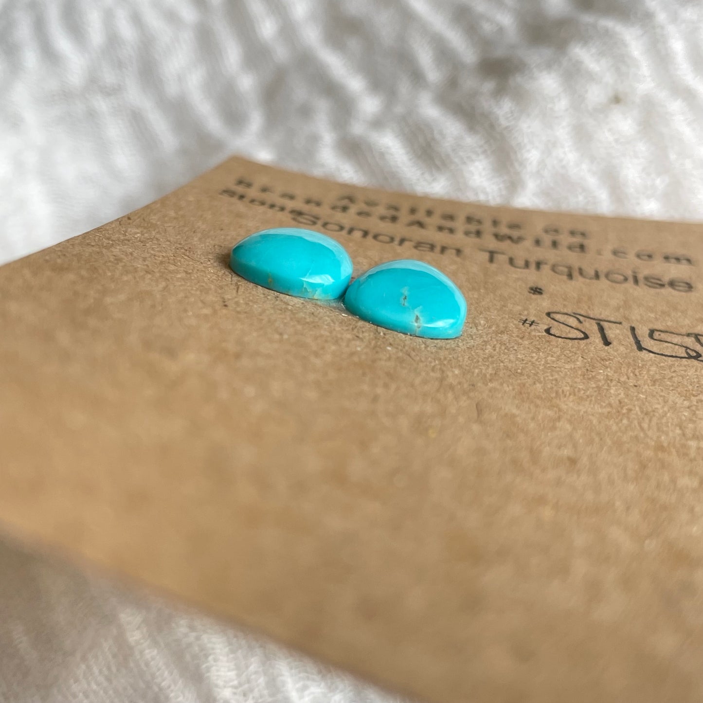 Sonoran Turquoise Cabochon - ST155 6E438A1A-4843-484F-9CE2-CFB918440B8E Brandedandwild.com