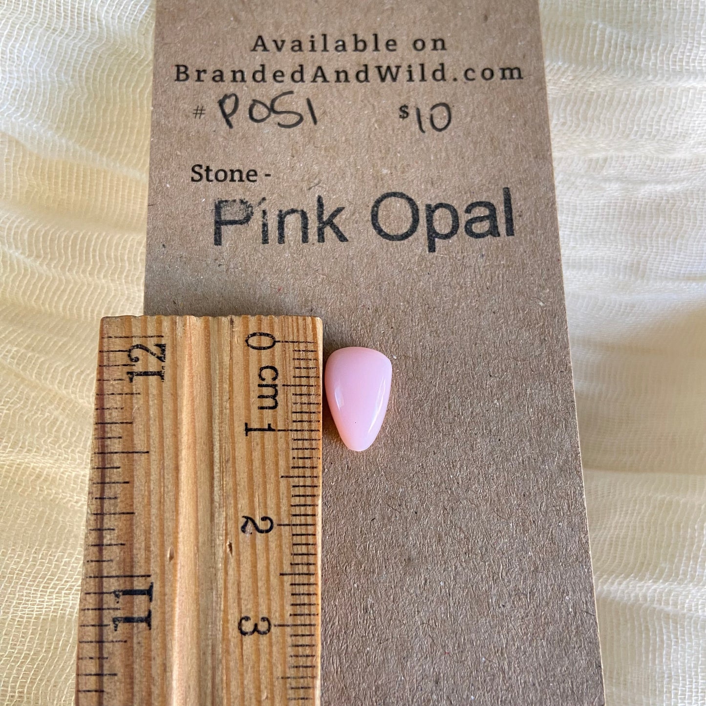 Pink Opal Cabochon - P051