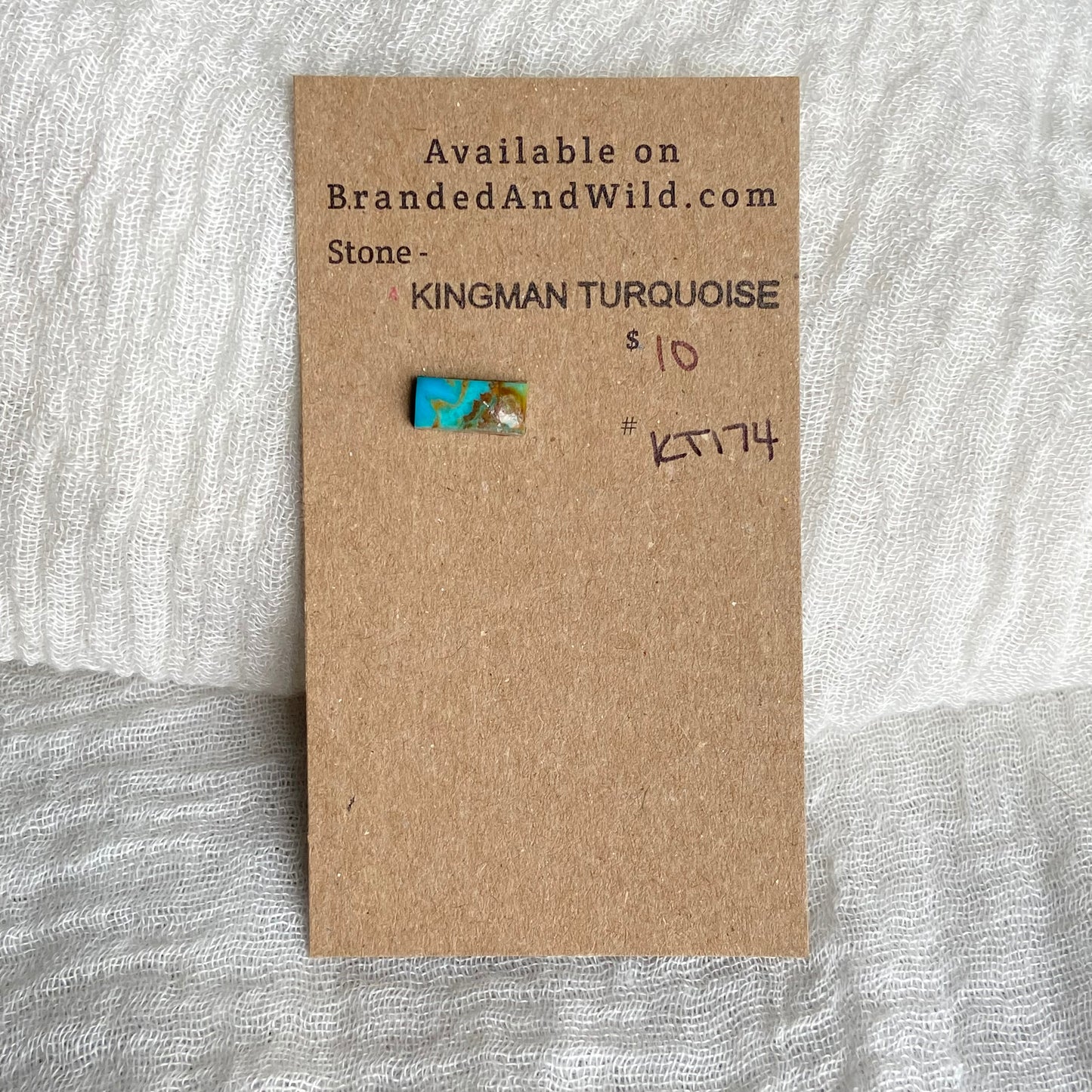 Kingman Turquoise Cabochon - KT174