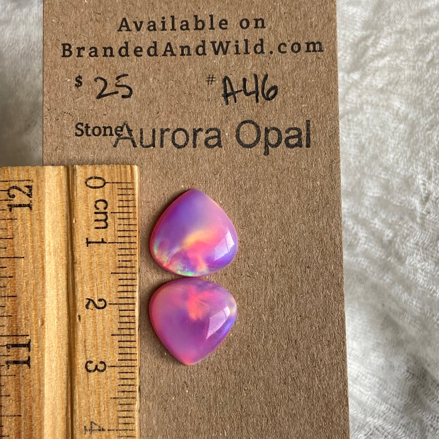 Aurora Opal Cabochon - A46 6EAE0ABA-18A4-46A4-9A2B-2552AECBA052 Brandedandwild.com