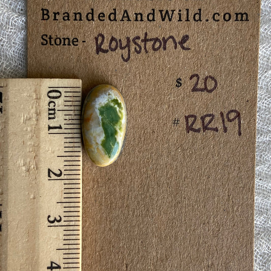 Royston Ribbon Turquoise Cabochon RR19