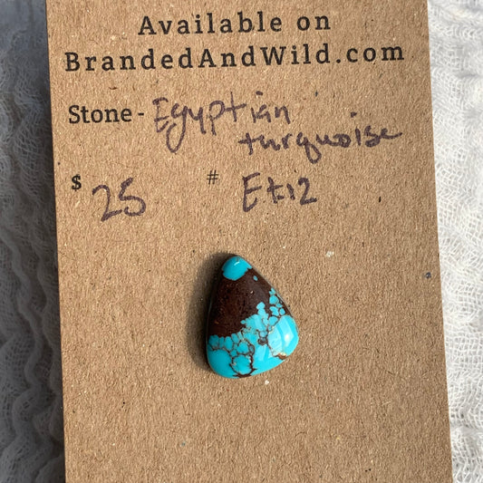 Egyptian Turquoise Cabochon - ET12