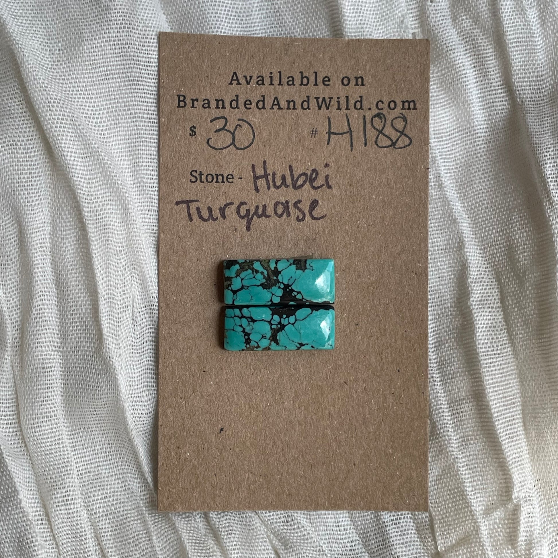 Hubei Turquoise Cabochon - H188 6F0E334B-A4D3-4CE8-8697-3B8780F2464A Brandedandwild.com