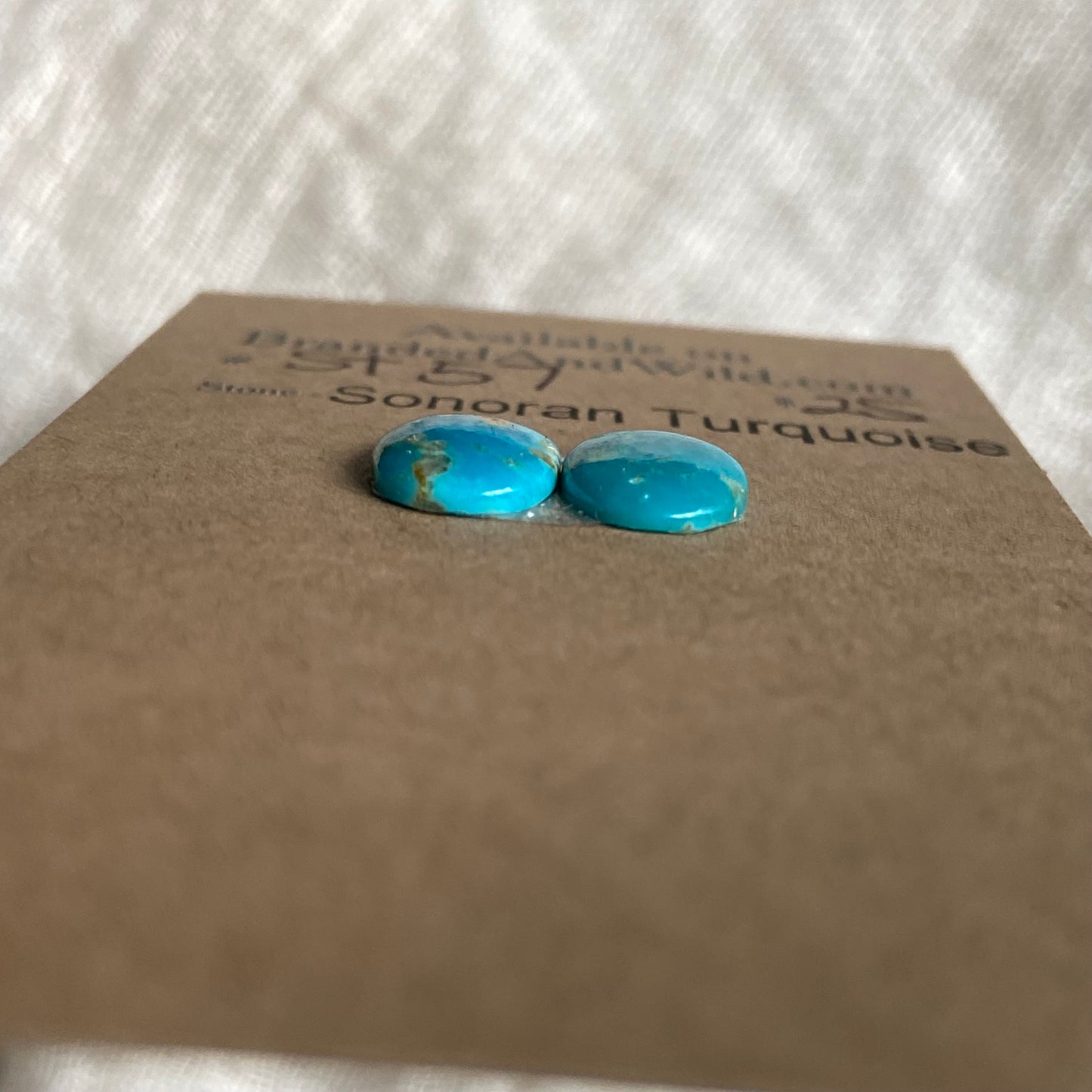 Sonoran Turquoise Cabochon - ST57 6F135F66-CBF4-484E-900B-0C06BA68F5FF Brandedandwild.com