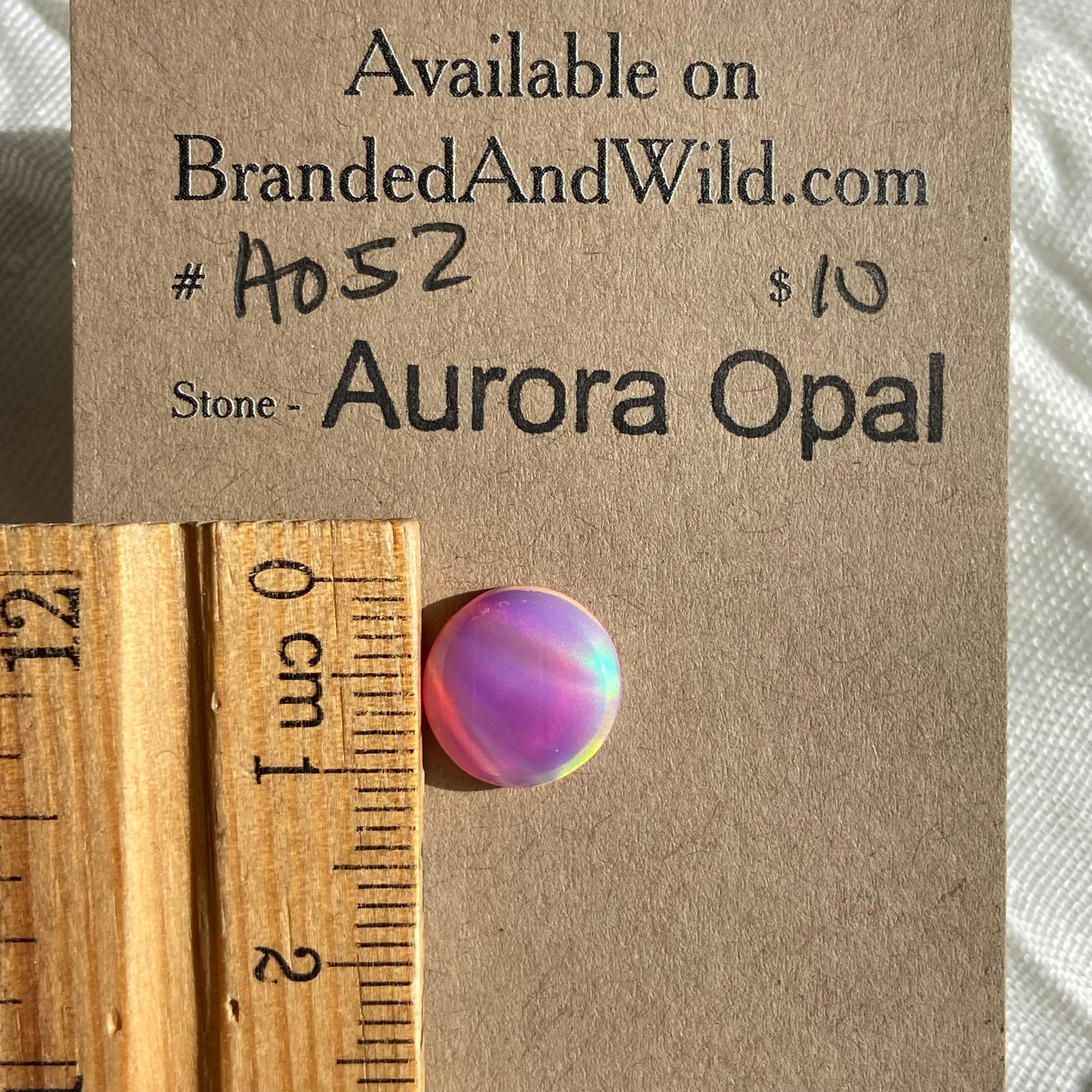 Aurora Opal Cabochon - A052 6F14D38B-4AAD-44DC-B0C4-D4B99FAC6038 Brandedandwild.com