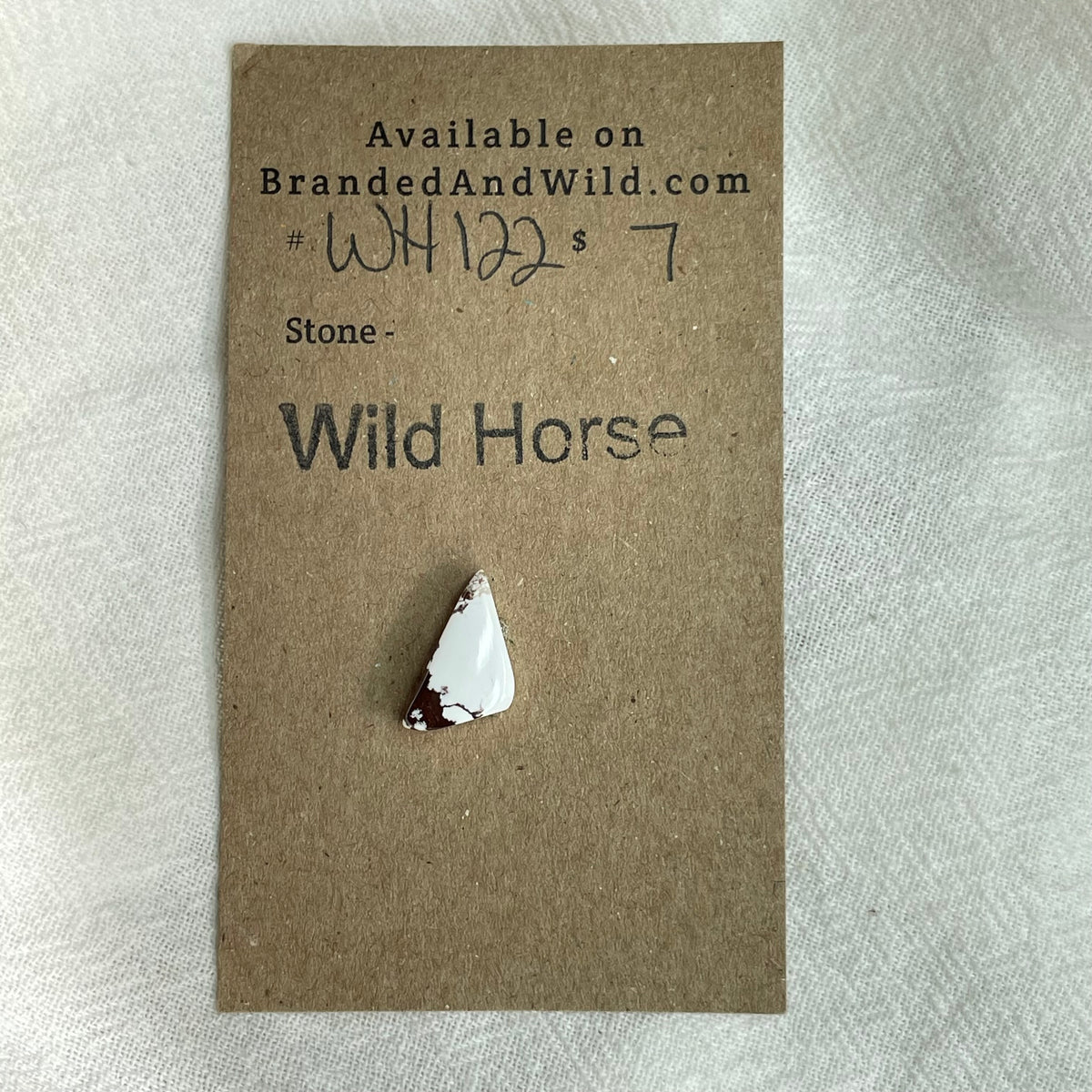 Wild Horse Cabochon - WH122 6F2B2D8C-079D-467A-83E6-49C7D6E9515C Brandedandwild.com