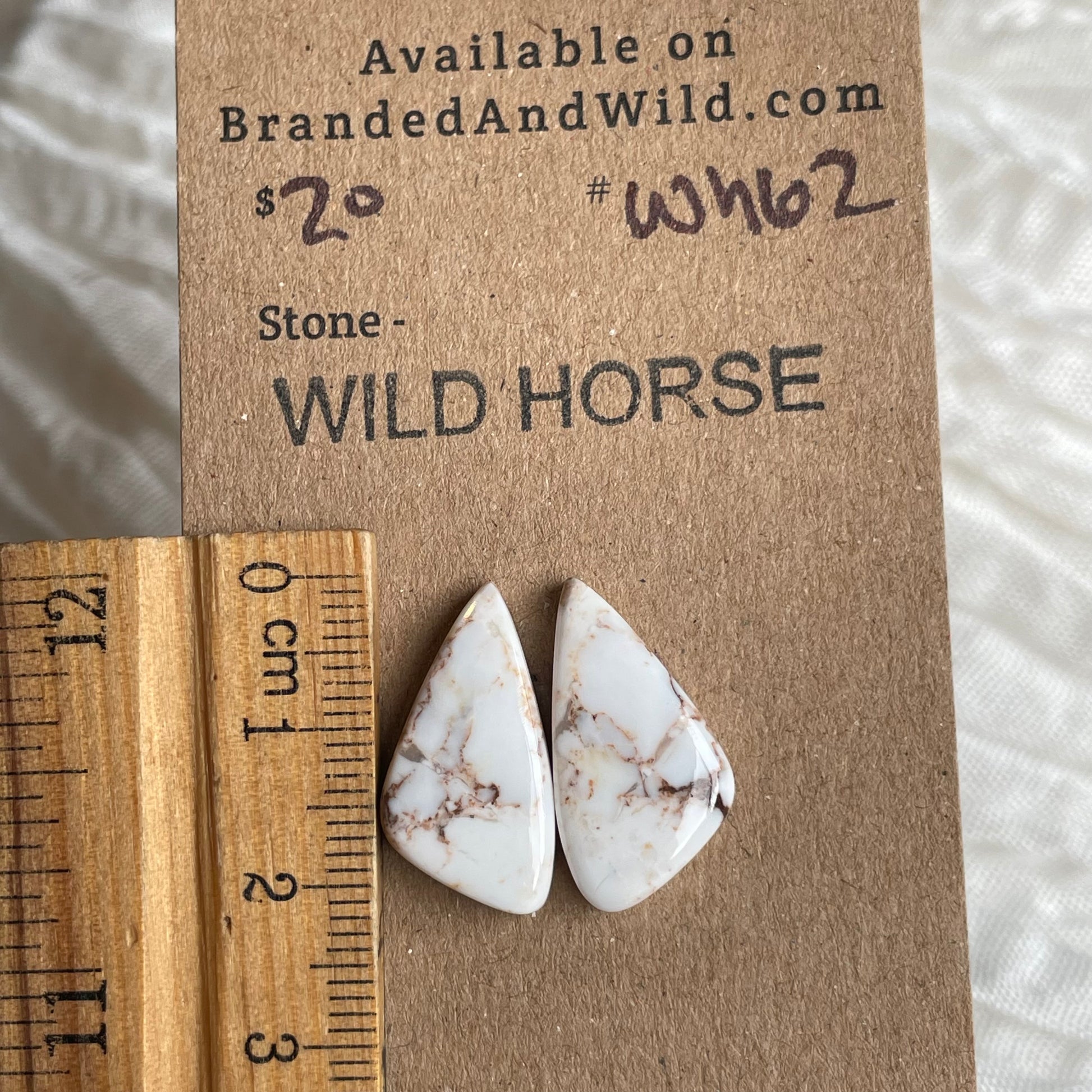 Wild Horse Cabochon - WH62 6F2DC068-6727-4E8E-A243-BB13ED7644DB Brandedandwild.com