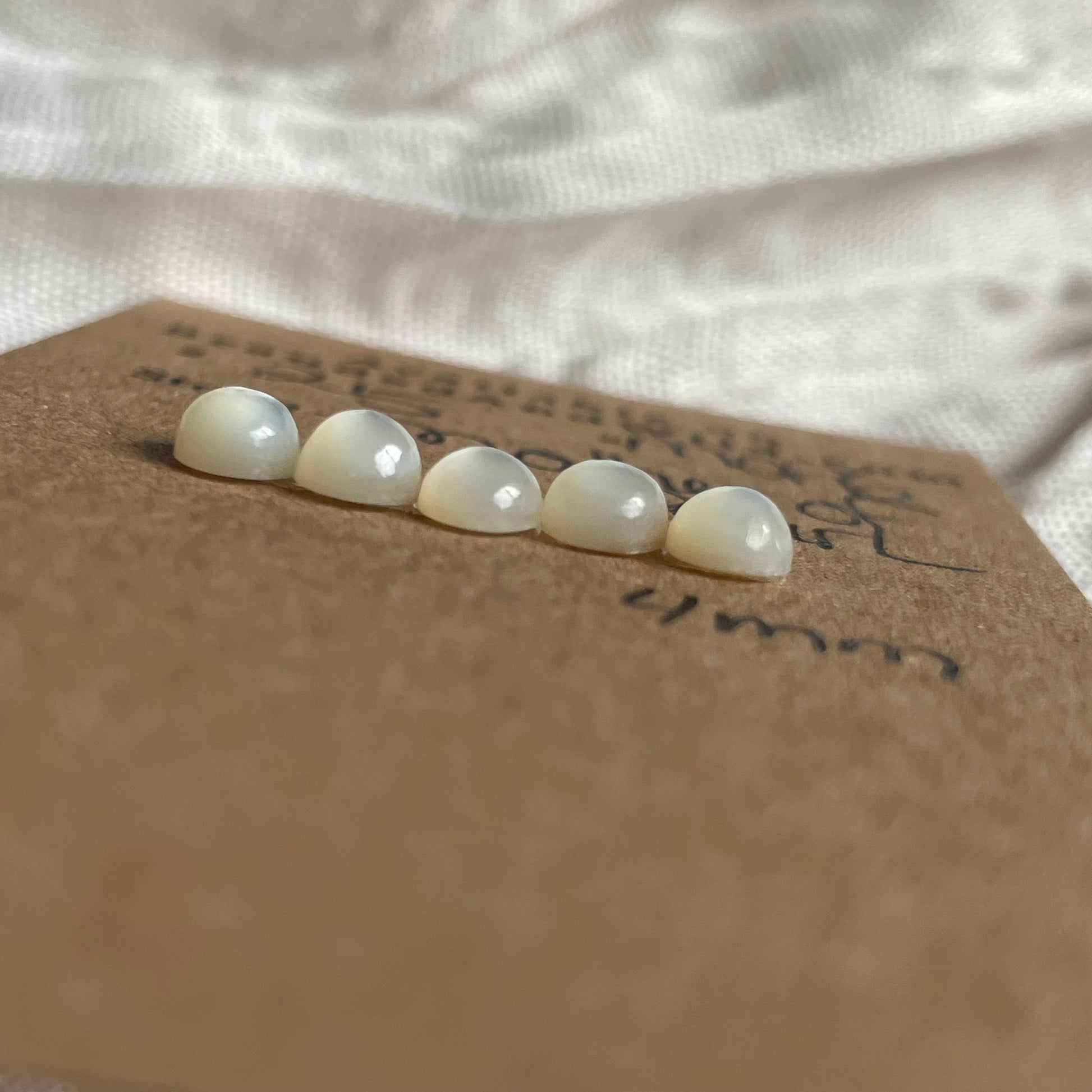 Mother of Pearl Cabochon - MOP6 6F68B58E-1CFF-4BBF-8174-EF2382D37FE5 Brandedandwild.com