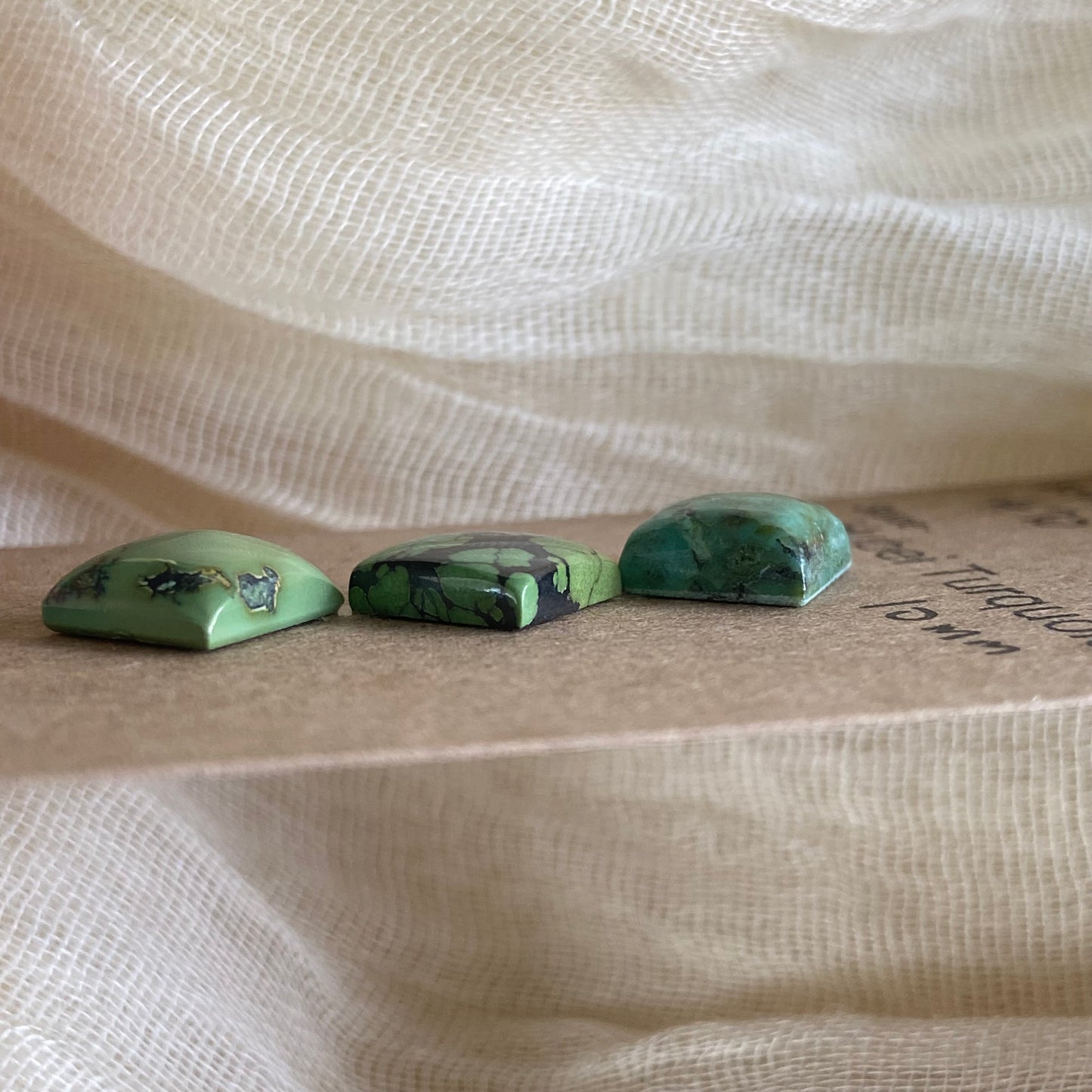 Hubei Turquoise Cabochon - H70 6F70CB19-32B7-4BB3-9579-48553F3E40A1 Brandedandwild.com