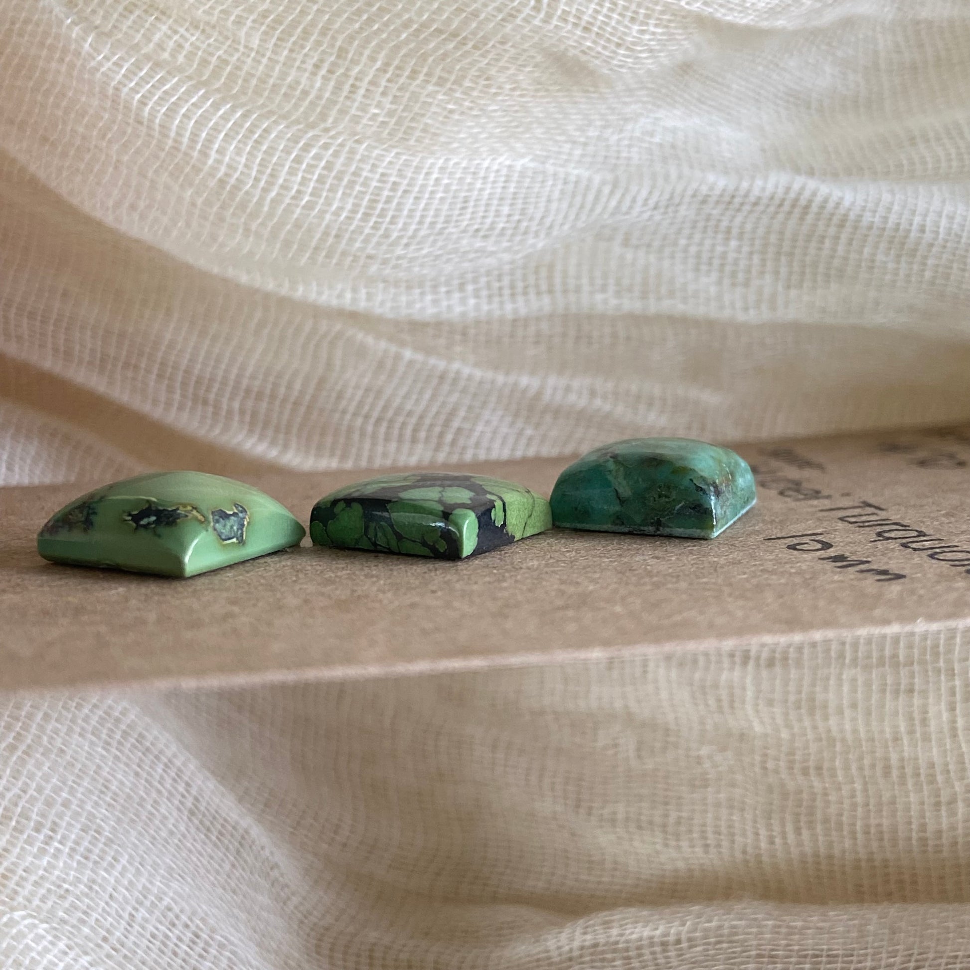 Hubei Turquoise Cabochon - H70 6F70CB19-32B7-4BB3-9579-48553F3E40A1 Brandedandwild.com