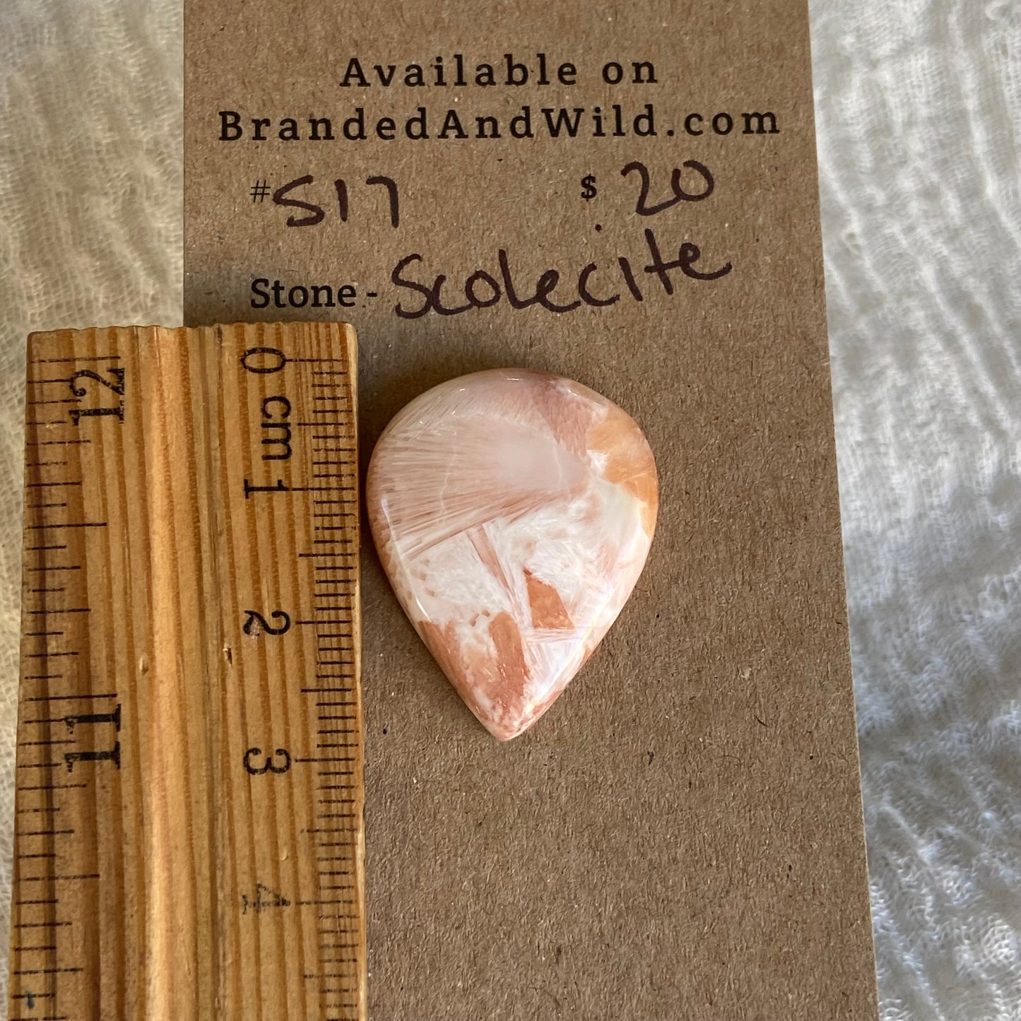 Scolecite Cabochon - S17