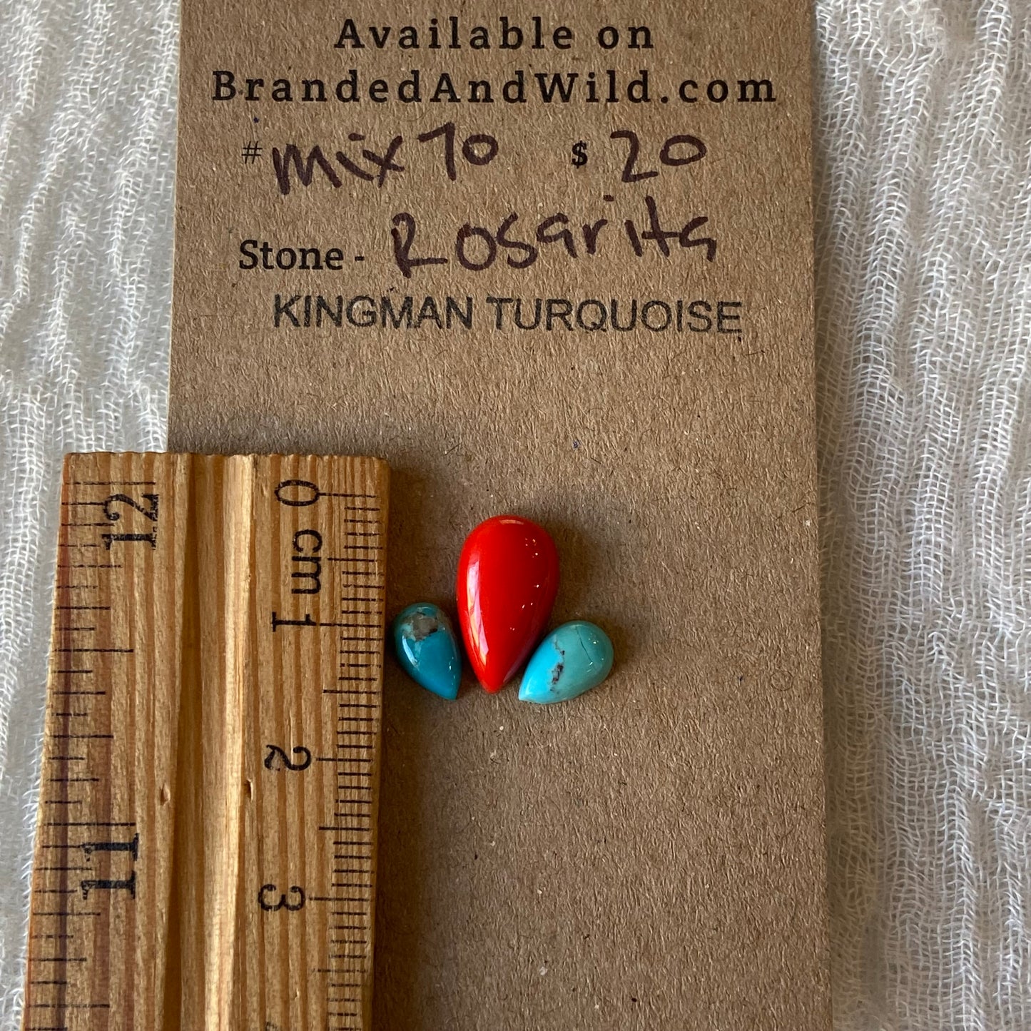 Rosarita / Kingman Cabochon - MIX70