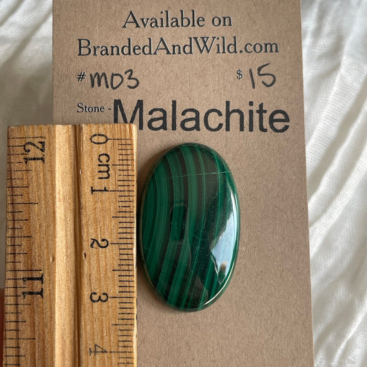 Malachite Cabochon - M03 6F99E5F3-0F52-4CB1-99BA-D8412DB870E9 Brandedandwild.com