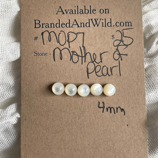 Mother of Pearl Cabochon - MOP7 6FA2F46A-F991-41E5-8451-650A3307FBBA Brandedandwild.com