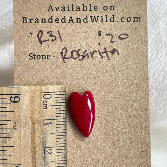 Rosarita - Cabochon - R31 6FB2076A-A0DE-49E3-96D7-1B0E5B505C74 Brandedandwild.com
