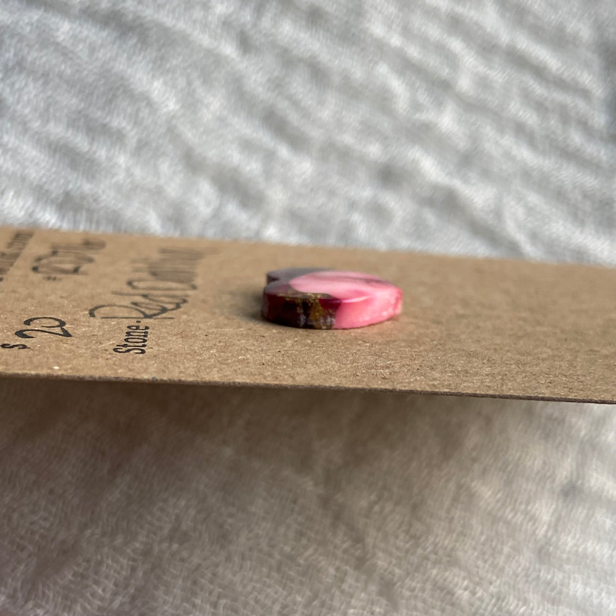 Red Dahlia Cabochon - RD76