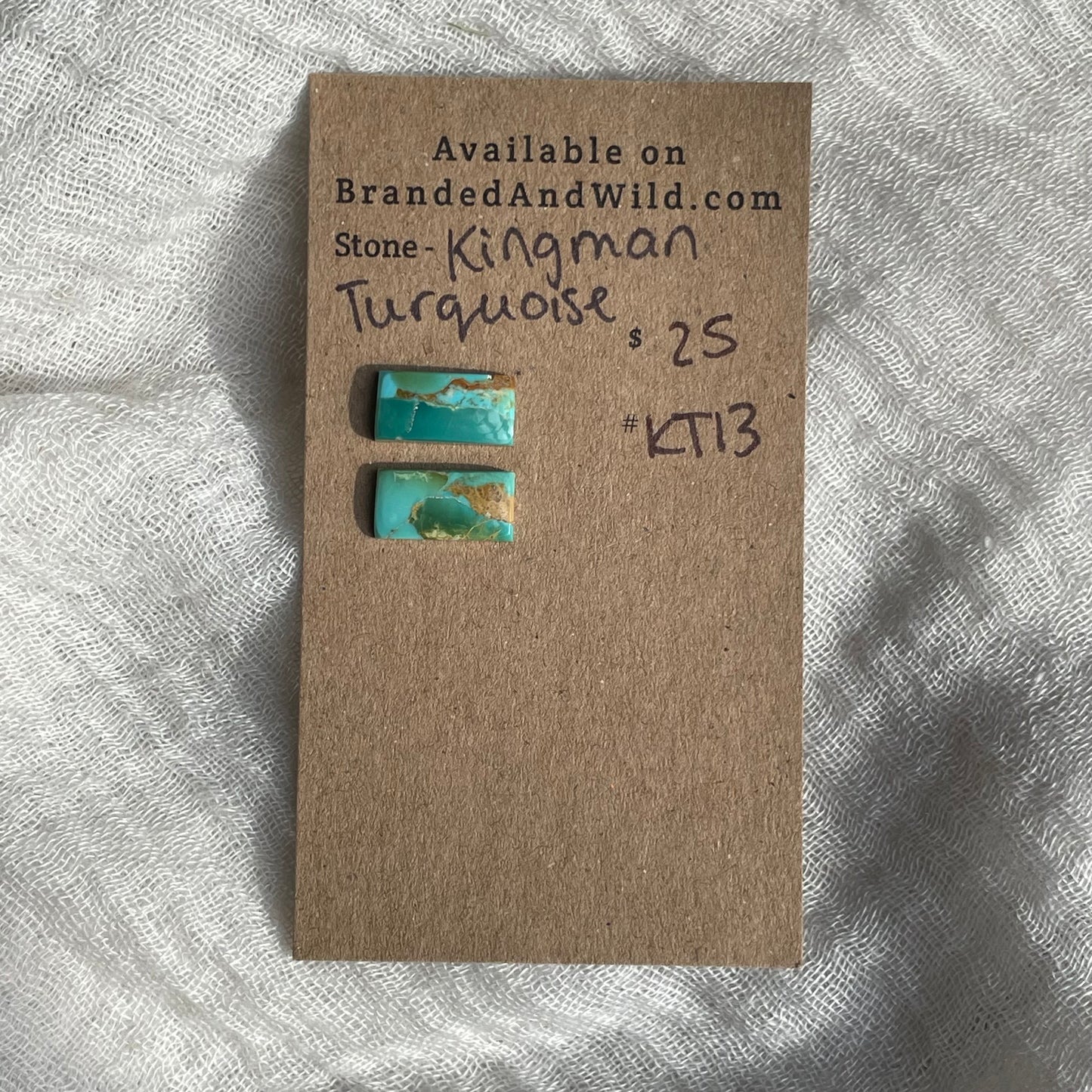 Kingman Turquoise Cabochon - KT13
