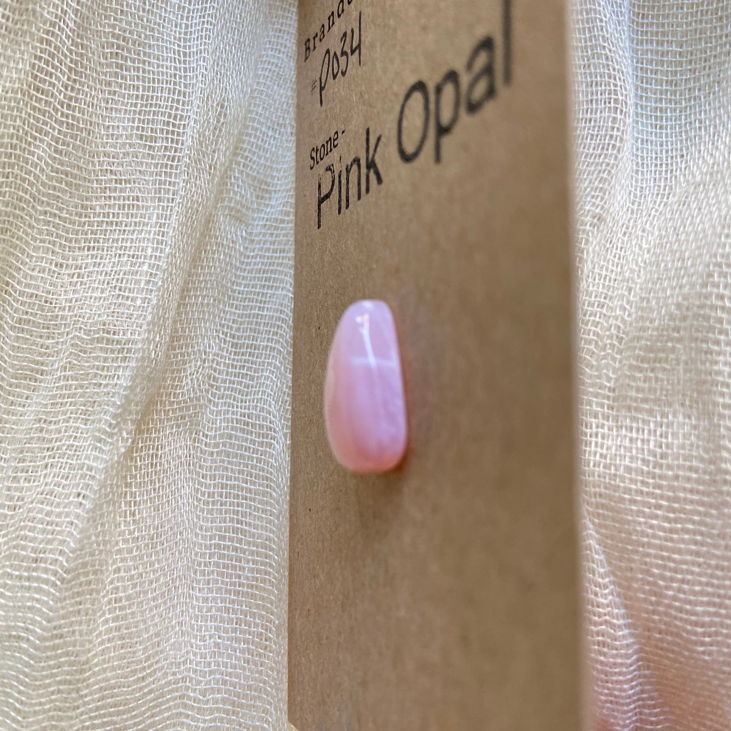 Pink Opal Cabochon - P034