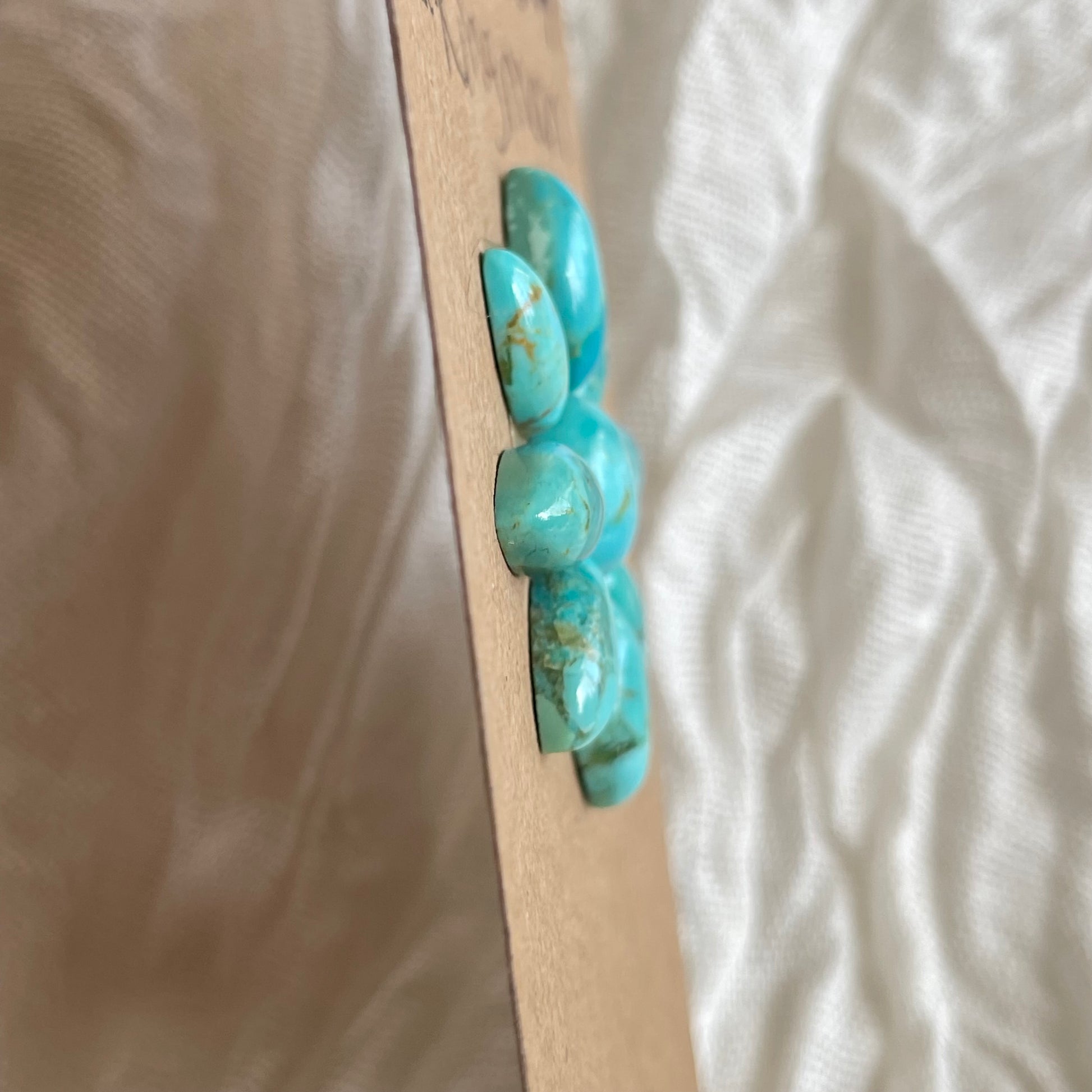 Kingman Turquoise Cabochon - KT52 7035FEB1-6AB6-4E11-8CBC-411BE6B9E513 Brandedandwild.com