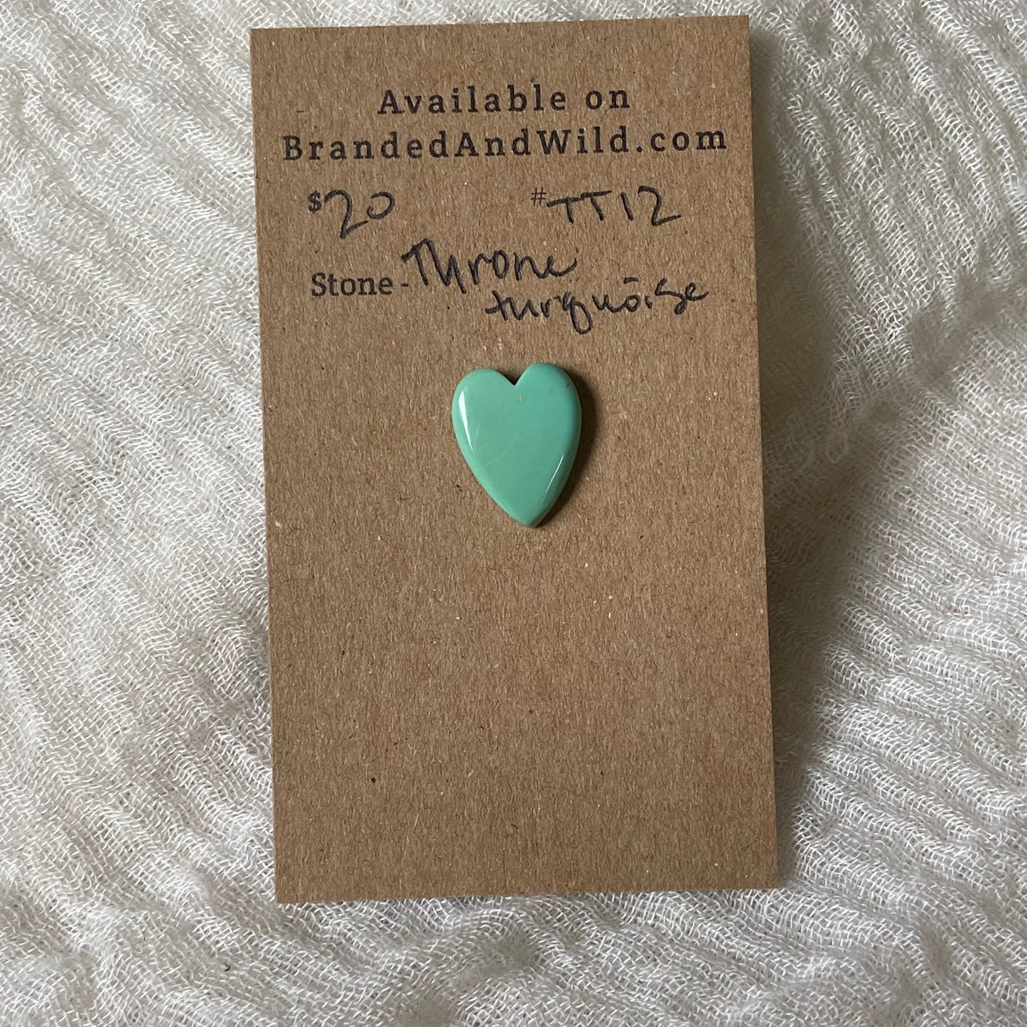 Tyrone Turquoise Cabochon - TT12 70439A52-0F41-4356-90FA-23896B8F29D3 Brandedandwild.com