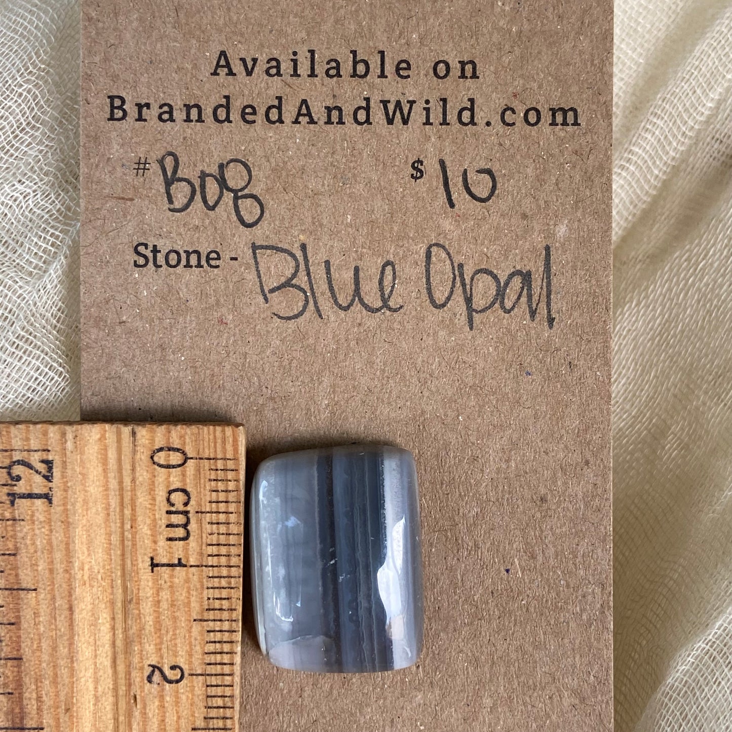 Blue Opal Cabochon - B08