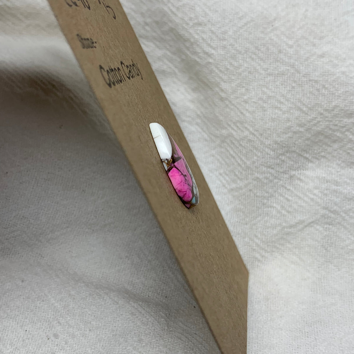 Cotton Candy Cabochon - CC40 705E7DE6-5F3E-418A-BDAC-9C6C20B68037 Brandedandwild.com