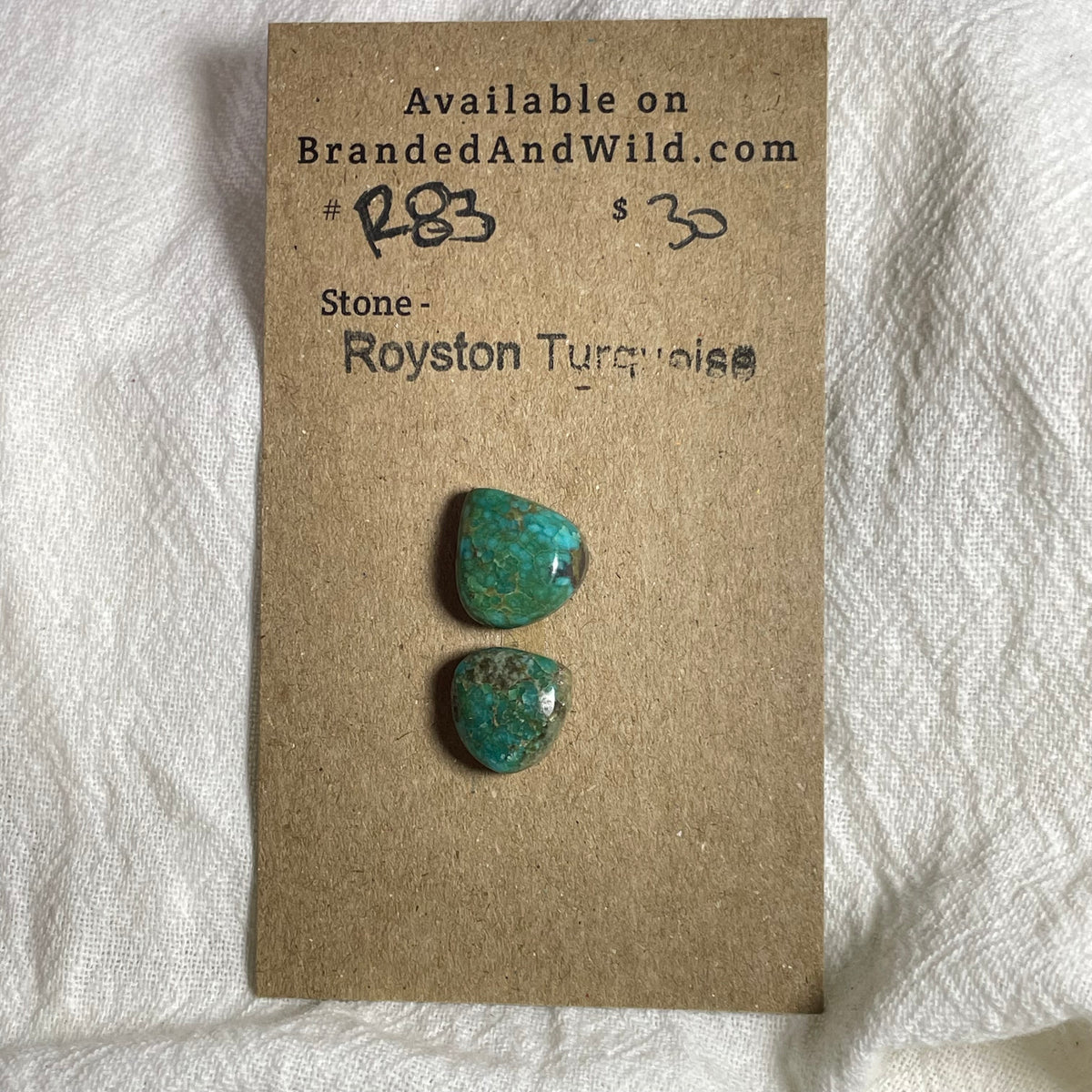 Royston Turquoise Cabochon - R83