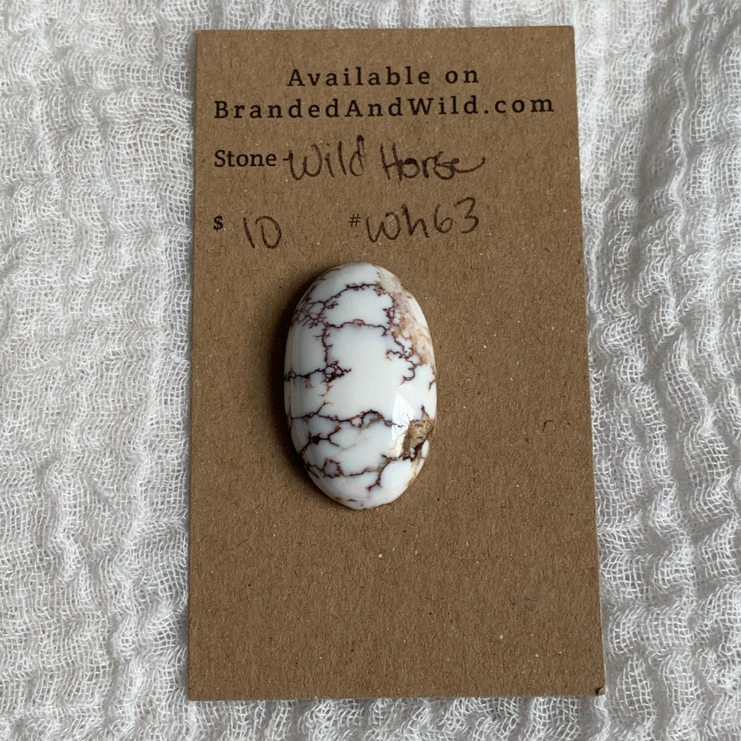 Wild Horse Cabochon - WH63