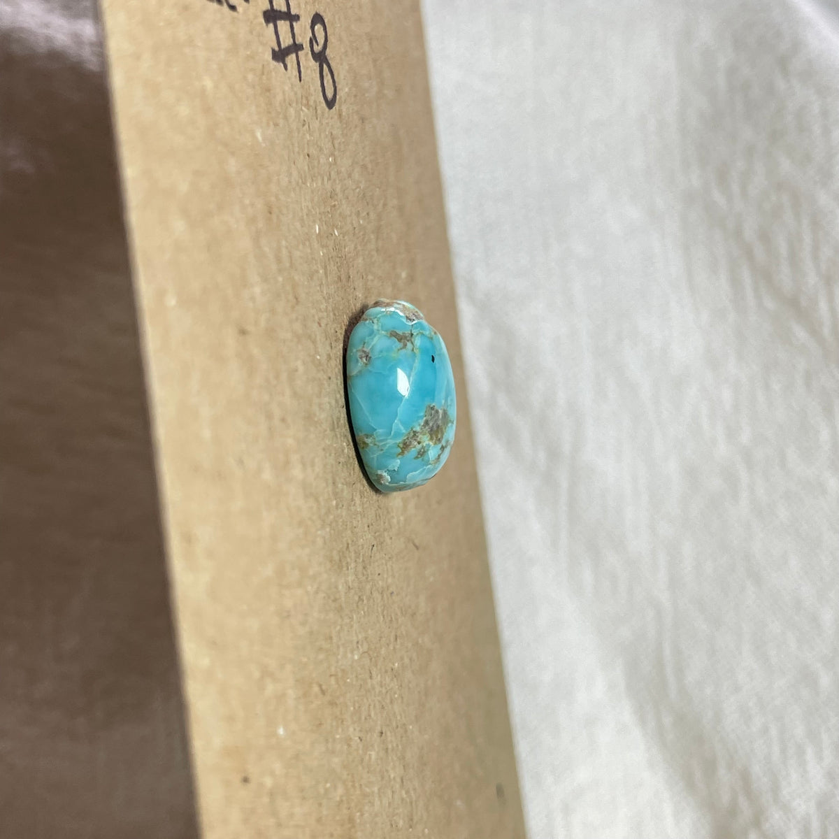 #8 Turquoise Cabochon - #806