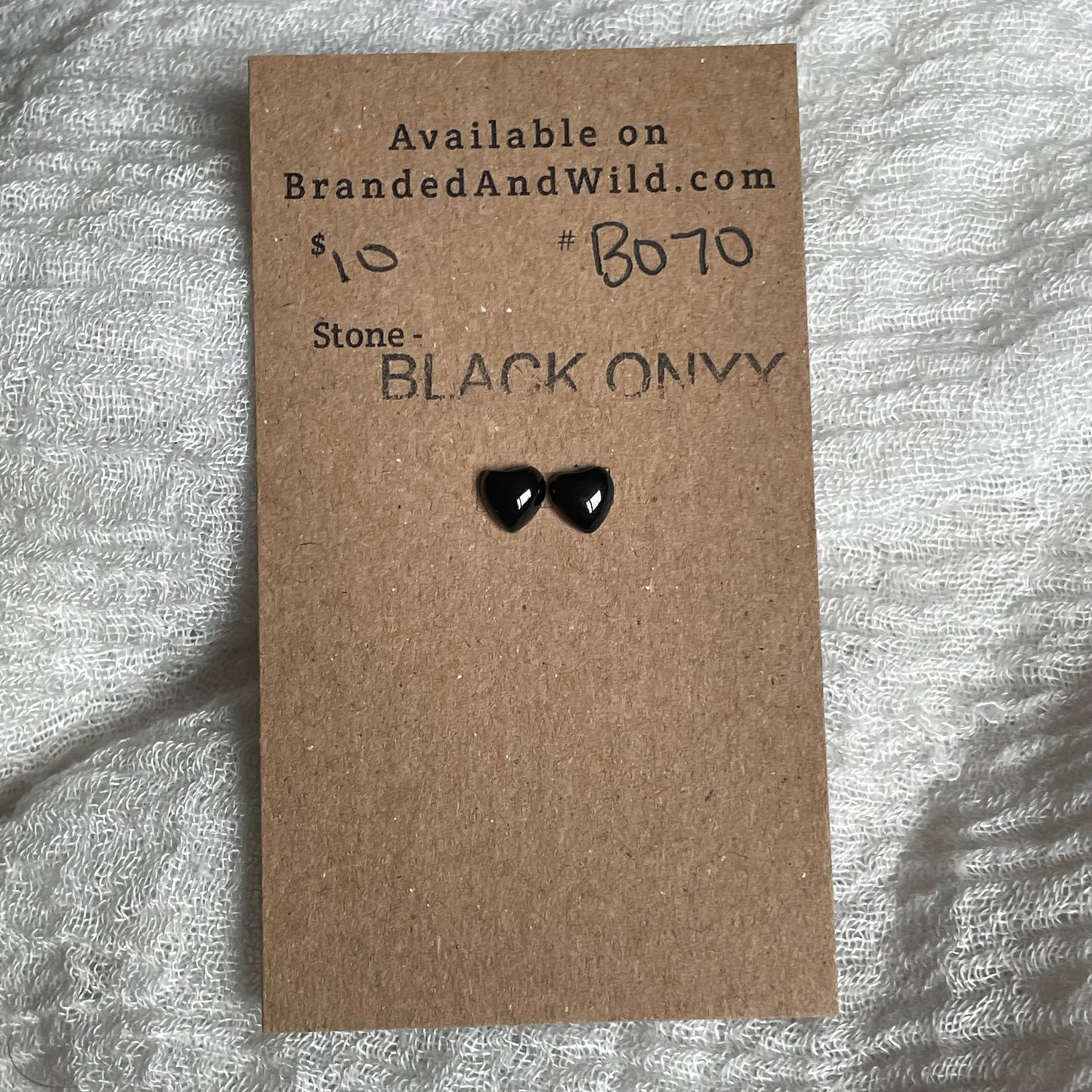 Black Onyx - Cabochon - BO70
