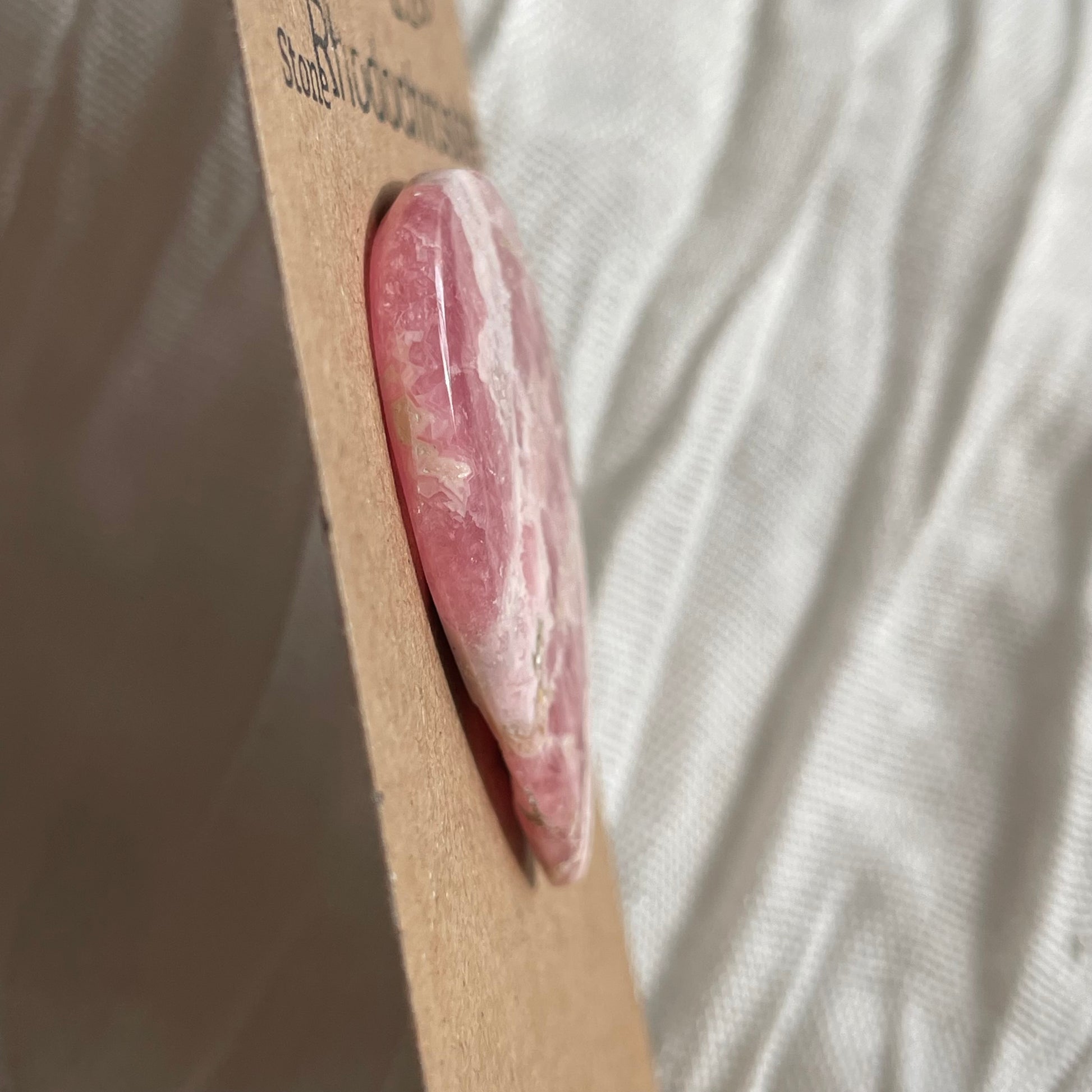Rhodochrosite Cabochon - R20 71060E72-92CA-41BC-BA4C-8AA0F05E7540 Brandedandwild.com