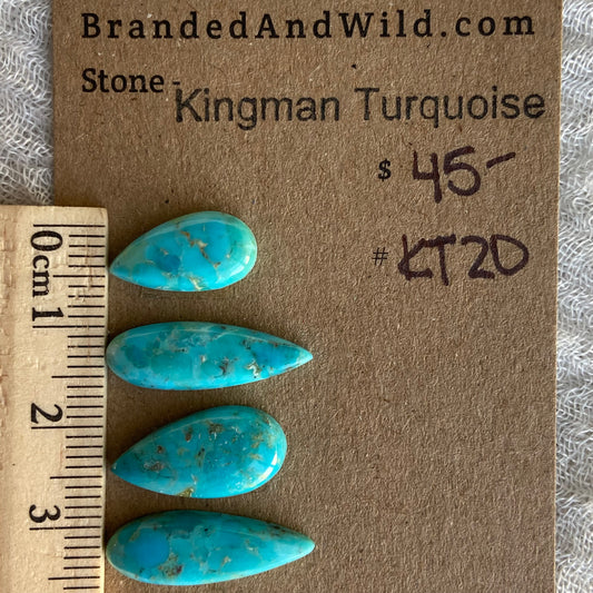 Kingman Turquoise Cabochon - KT20