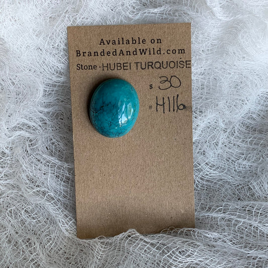 Hubei Turquoise Cabochon - H116