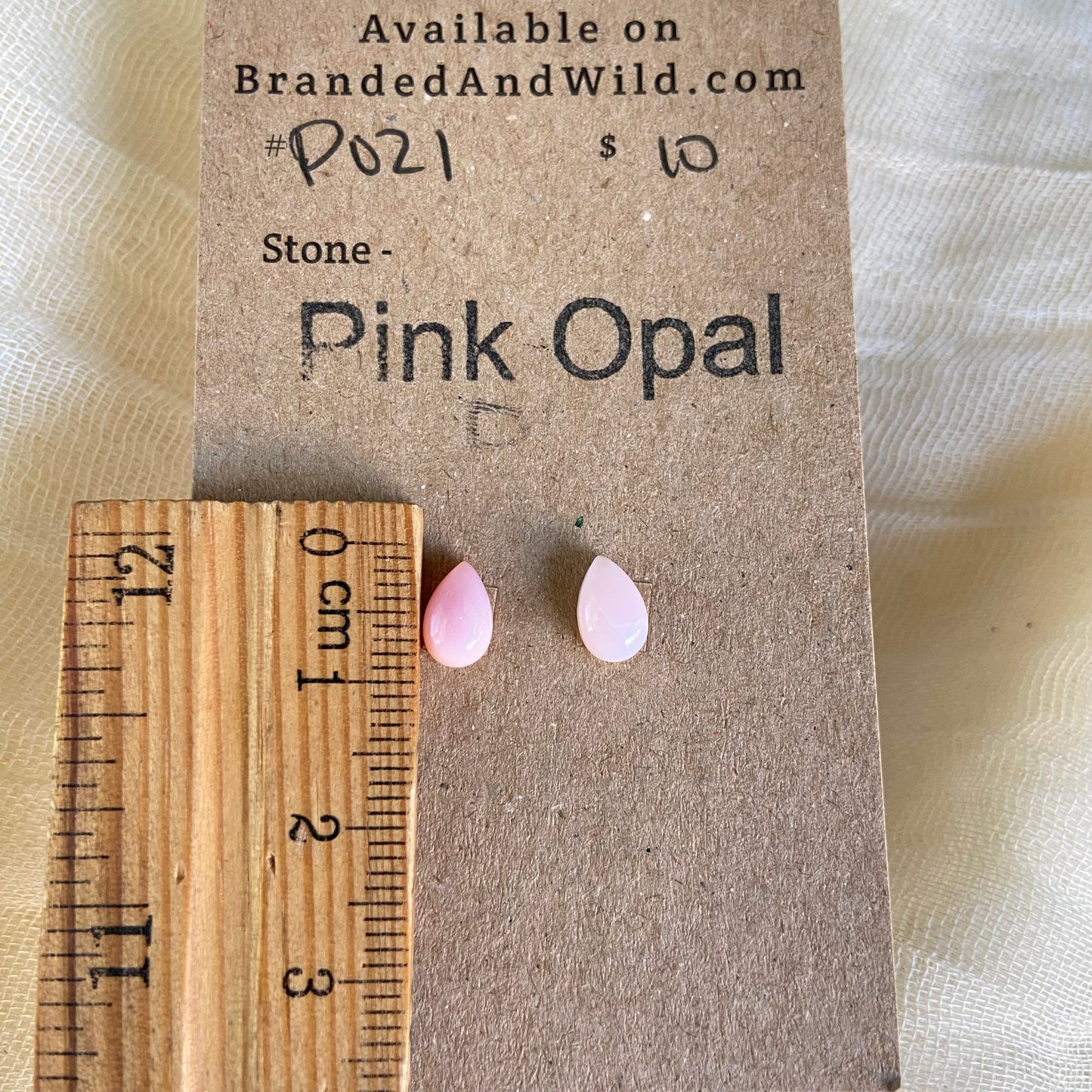 Pink Opal Cabochon - P021