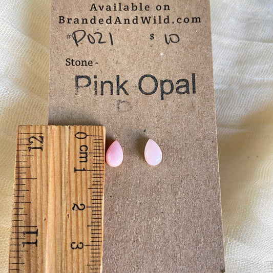 Pink Opal Cabochon - P021