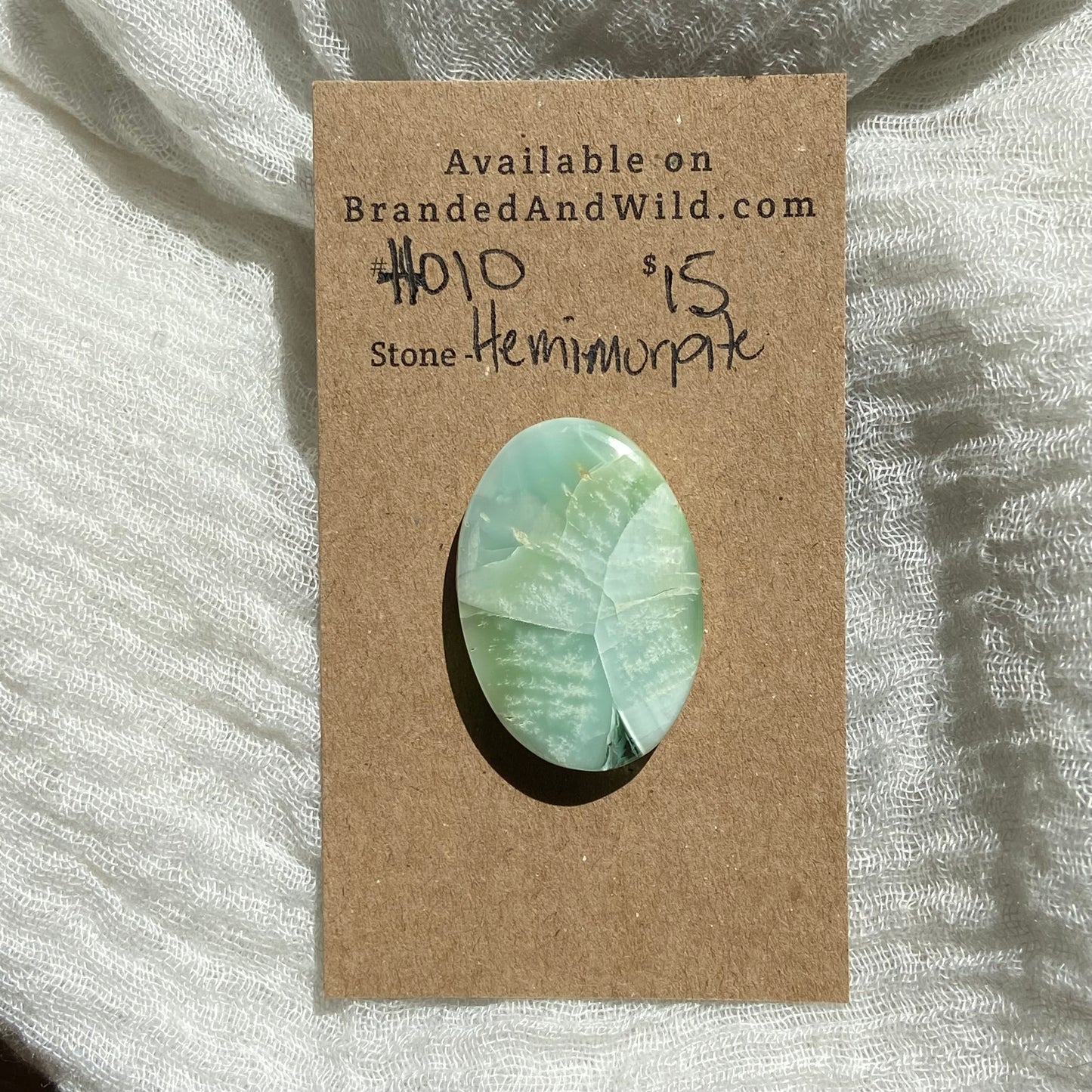 Hemimorite Cabochon - H10