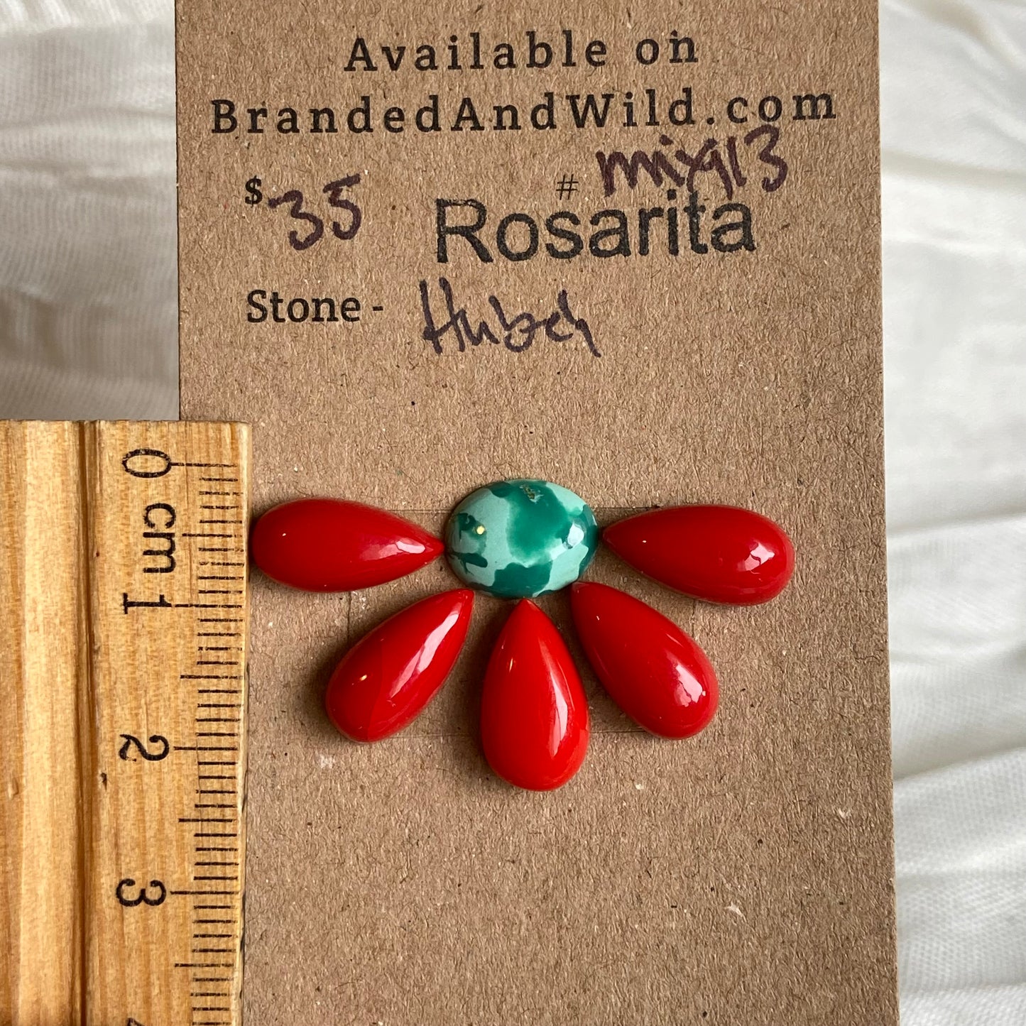 Rosarita / Hubei Cabochon - MIX113 711E9414-BEA7-4EAE-BC76-7EF66DA1B429 Brandedandwild.com