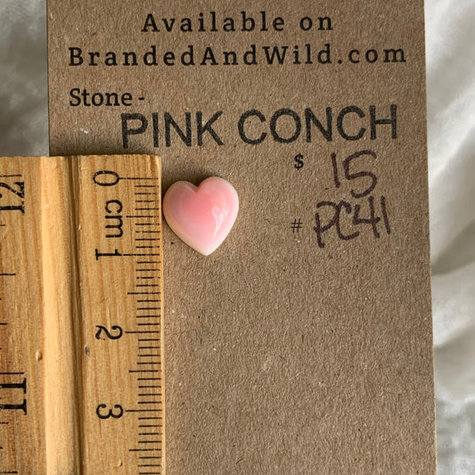 Pink Conch Cabochon - PC41