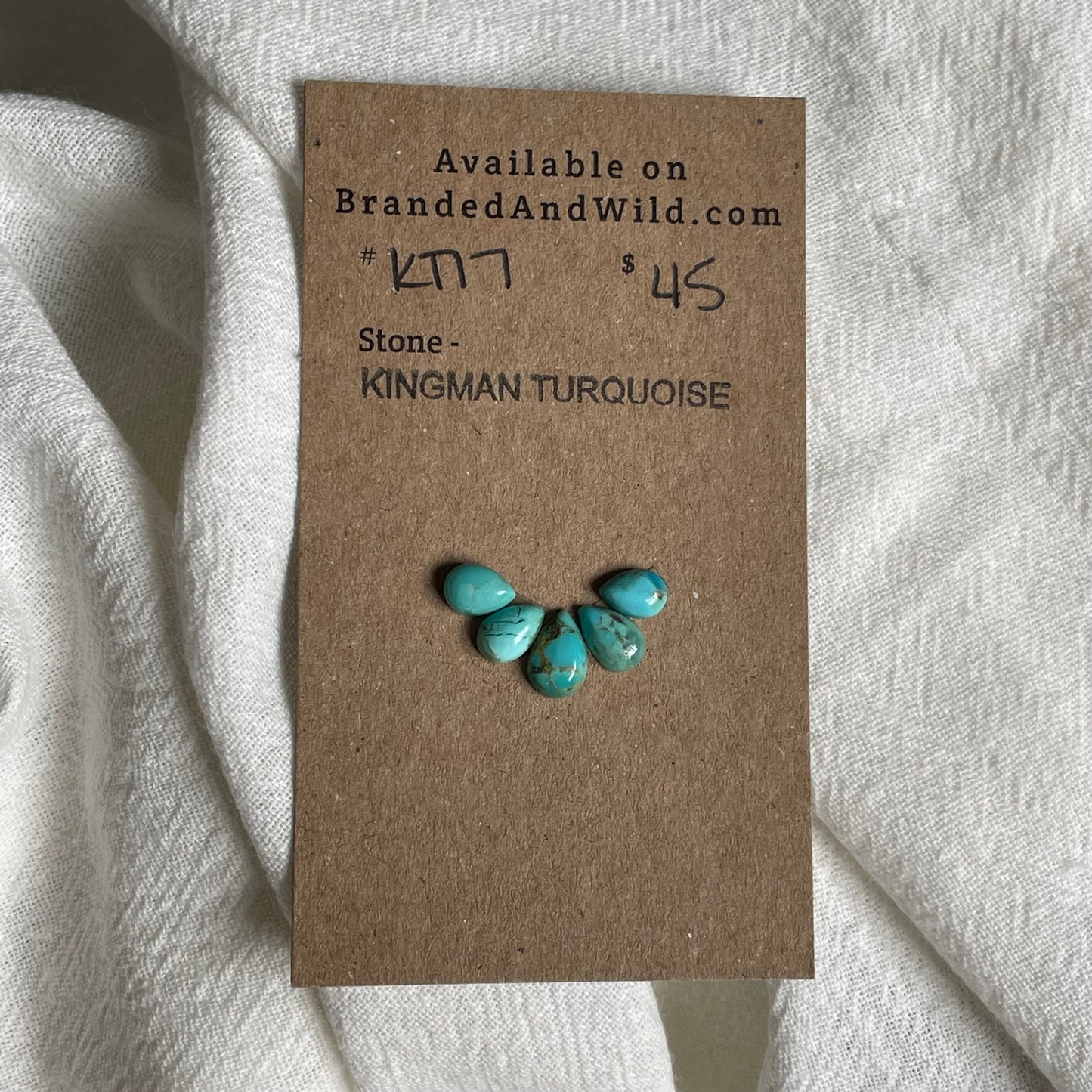 Kingman Turquoise Cabochon - KT17