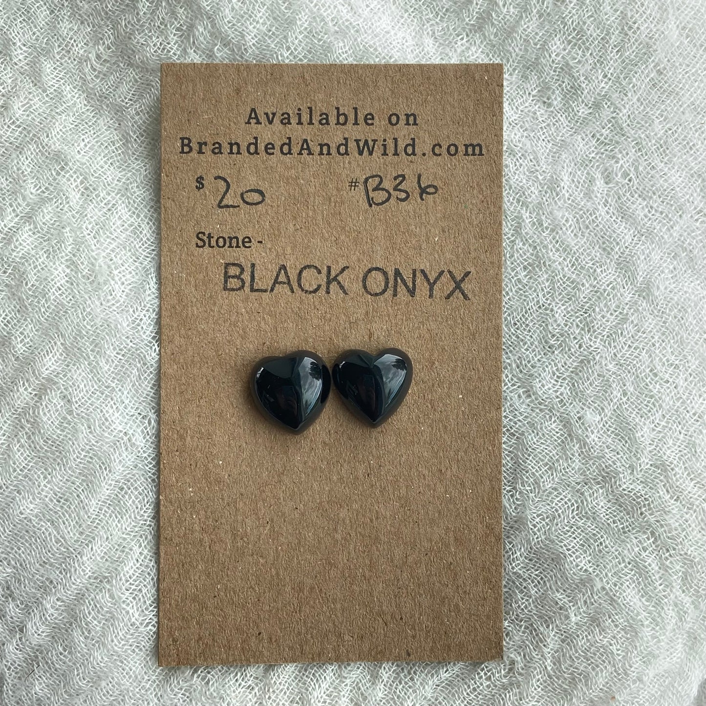 Black Onyx - Cabochon - B36