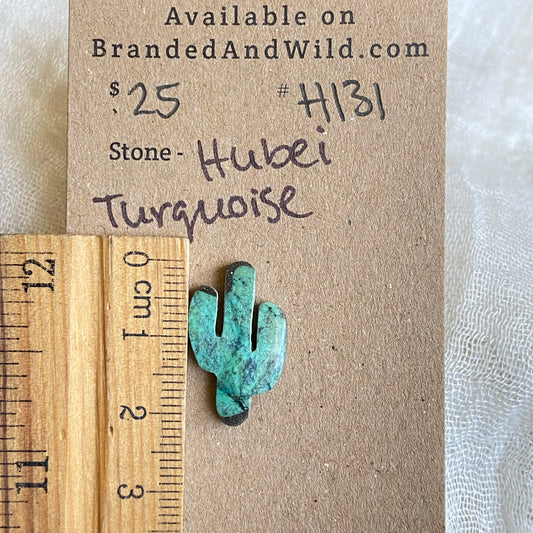 Hubei Turquoise Cabochon - H131 7155E38A-1869-4DBC-8A79-453FEE322387 Brandedandwild.com