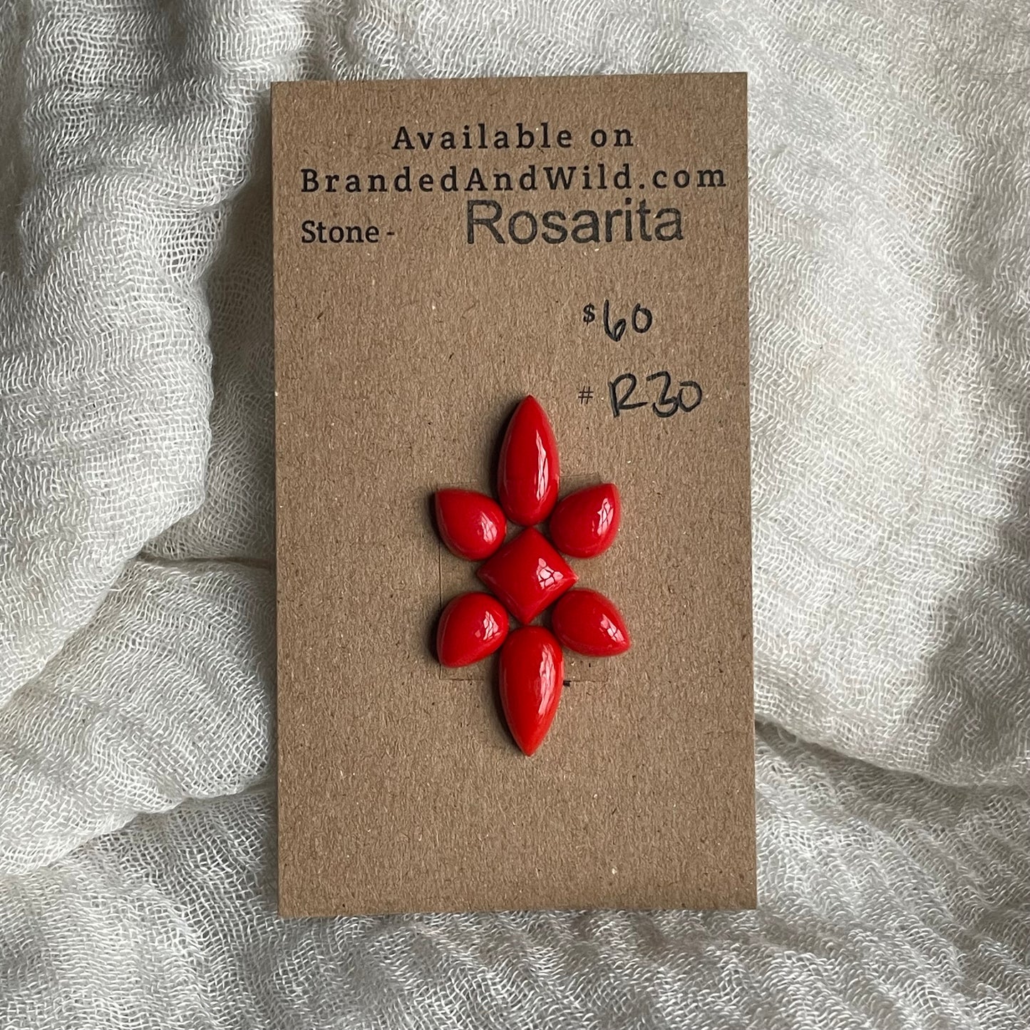 Rosarita - Cabochon - R30 717010FD-6CFE-46BB-B2A3-20D4F935DA15 Brandedandwild.com