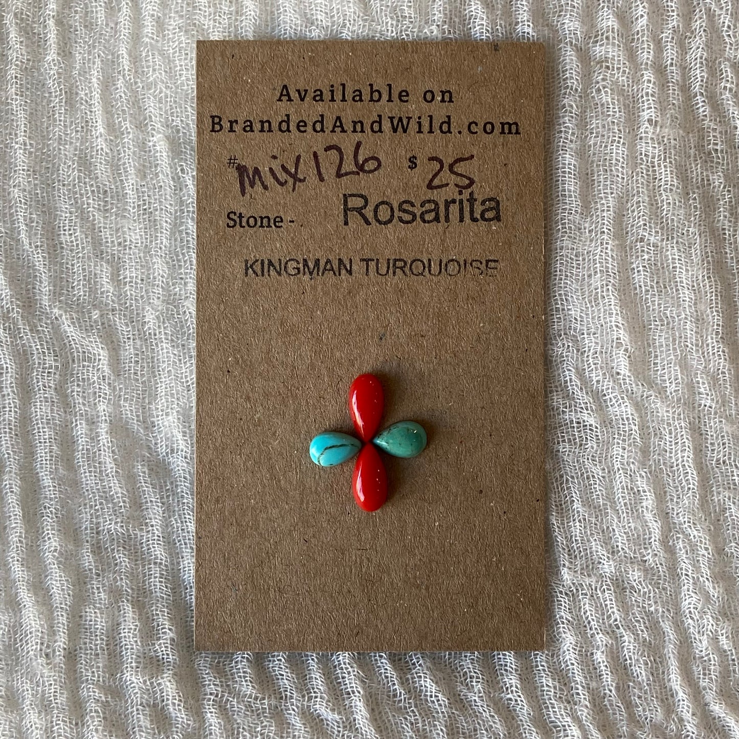 Rosarita / Kingman Cabochon - MIX126