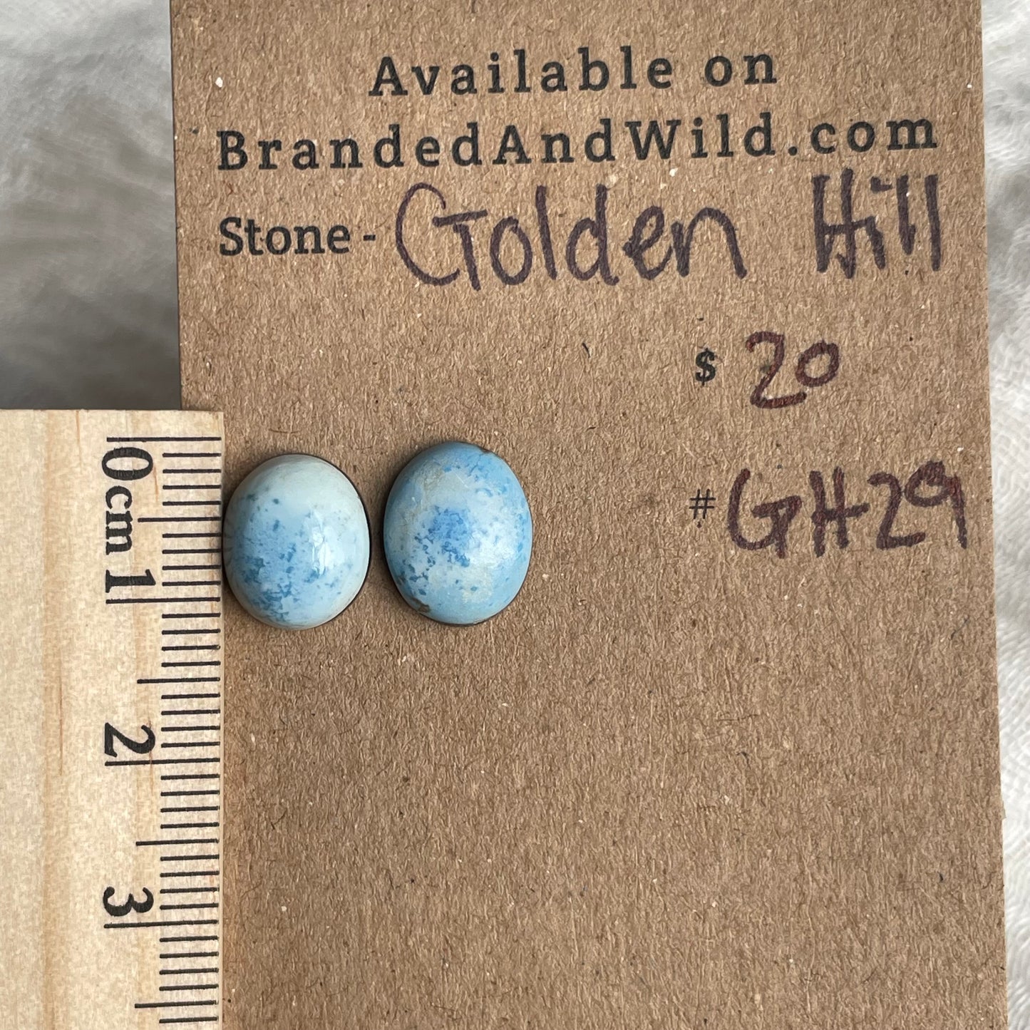 Golden Hill Turquoise Cabochon - GH29