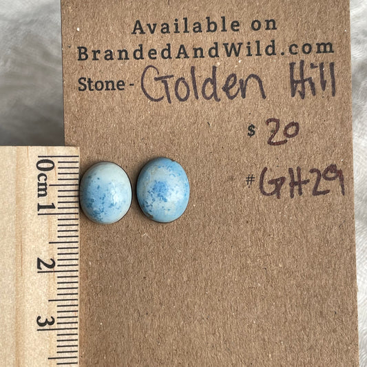 Golden Hill Turquoise Cabochon - GH29