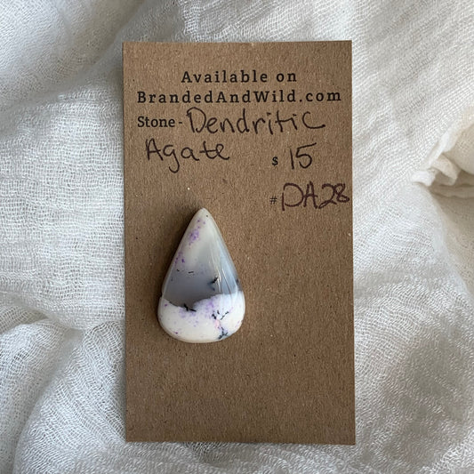Dendritic Agate Cabochon - DA28