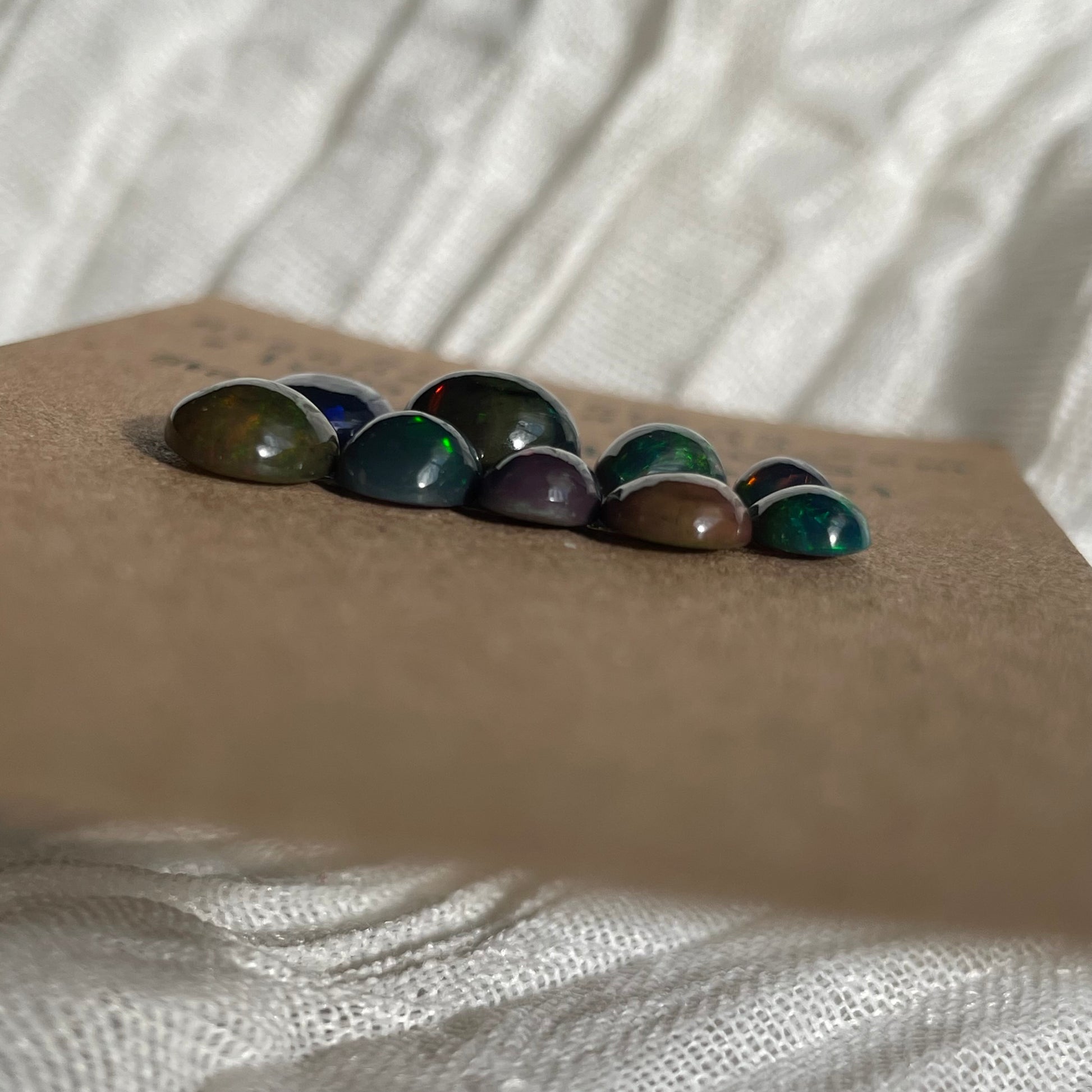 Black Opal - Cabochon - B015 7189E3CB-3454-4B46-91EA-51AE0977D8AC Brandedandwild.com