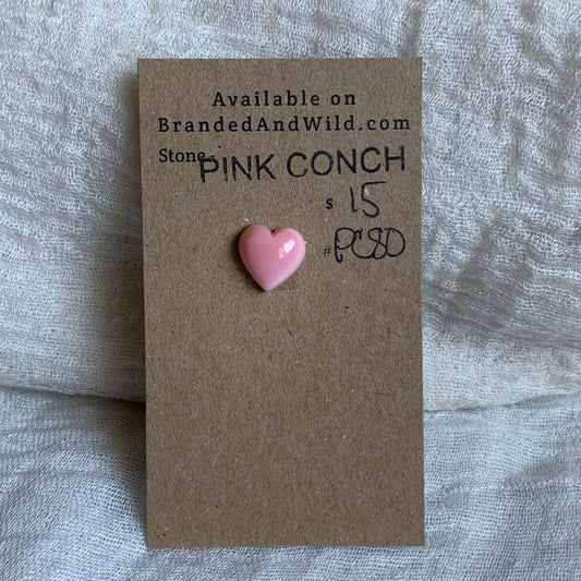 Pink Conch Cabochon - PC80