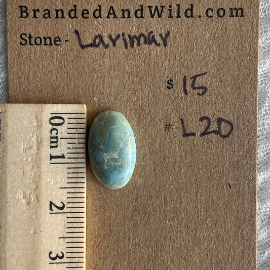 Larimar Cabochon - L20